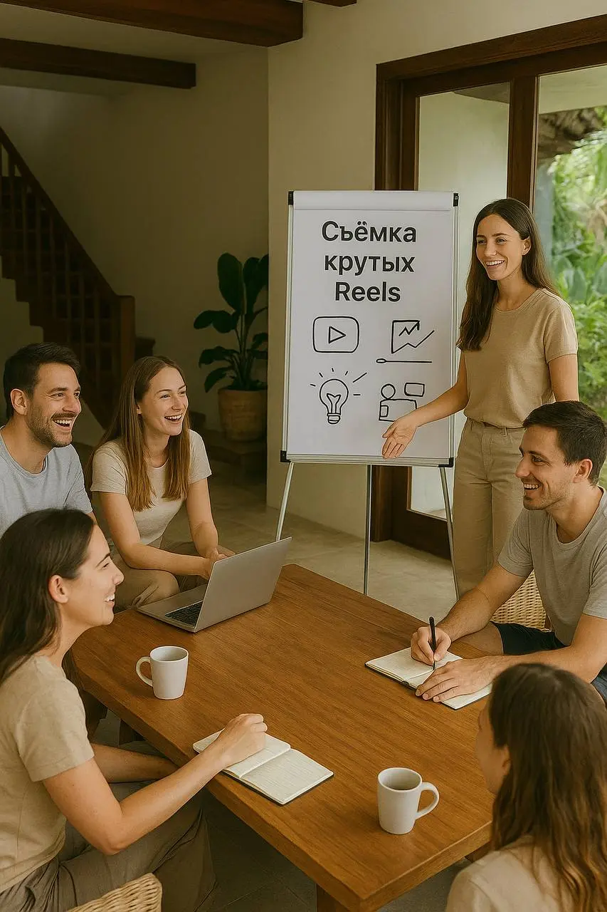 Мастер-майнд по созданию контента для Reels, YouTube Shorts и TikTok