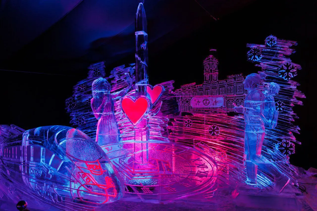 Фестиваль ледовых скульптур «КроншЛёд»
