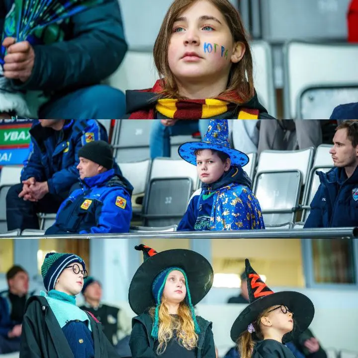 Награждение победителей конкурса среди болельщиков на Арене-Югра