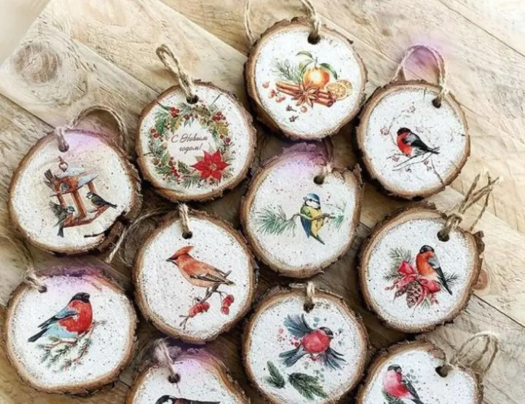 Мастер-класс по росписи деревянных спилов