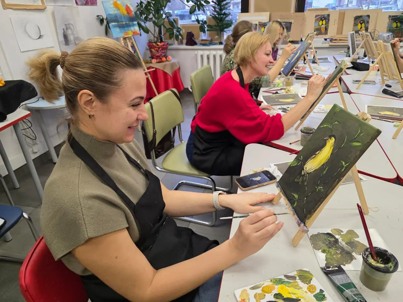 Мастер-классы по живописи для детей и взрослых