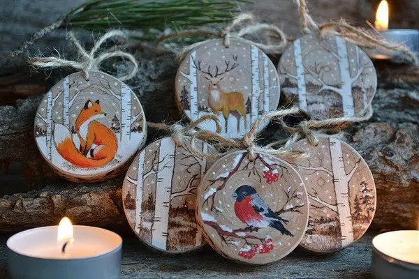 Мастер-класс по созданию зимнего панно