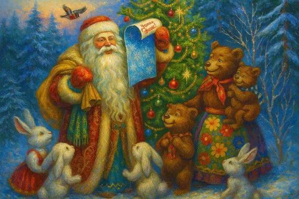 Мастер-класс по теме "В гостях у Дедушки Мороза"