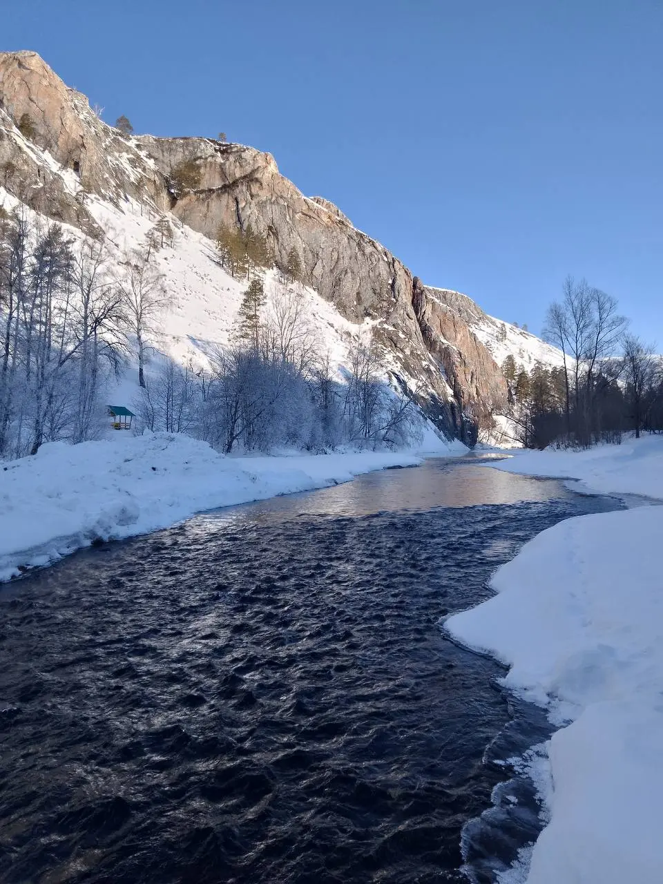 Зимнее башкирское сафари в Мурадымовском ущелье