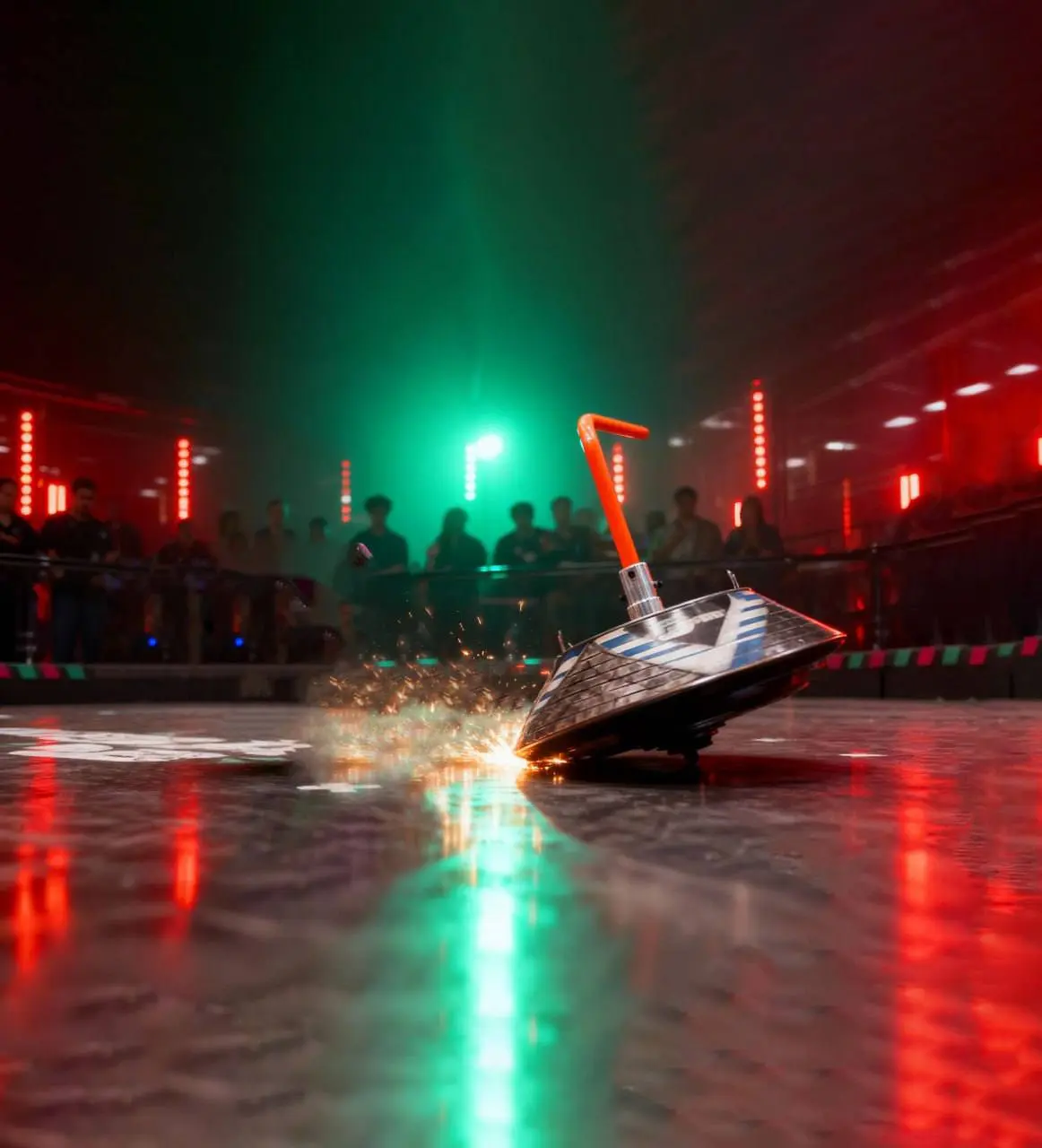 Финал чемпионата по боевой робототехнике «Битва роботов»