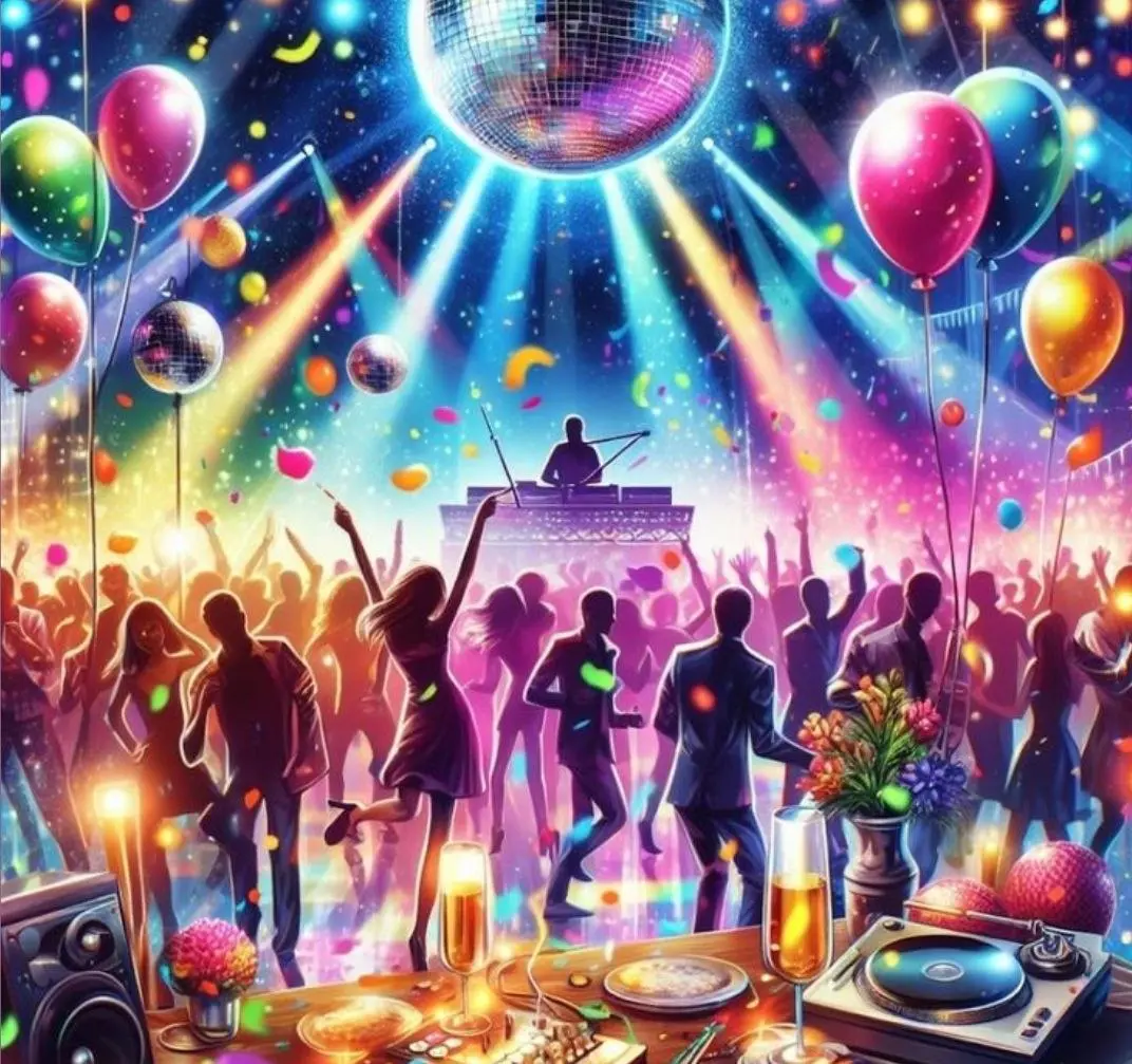 Клубная вечеринка Рождественские встречи 90-х