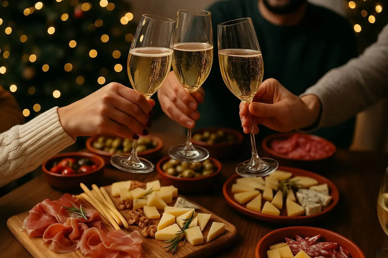 Дегустация игристого по теме выбора игристого к Новому году