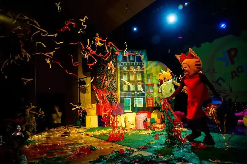 Новогоднее представление Три кота