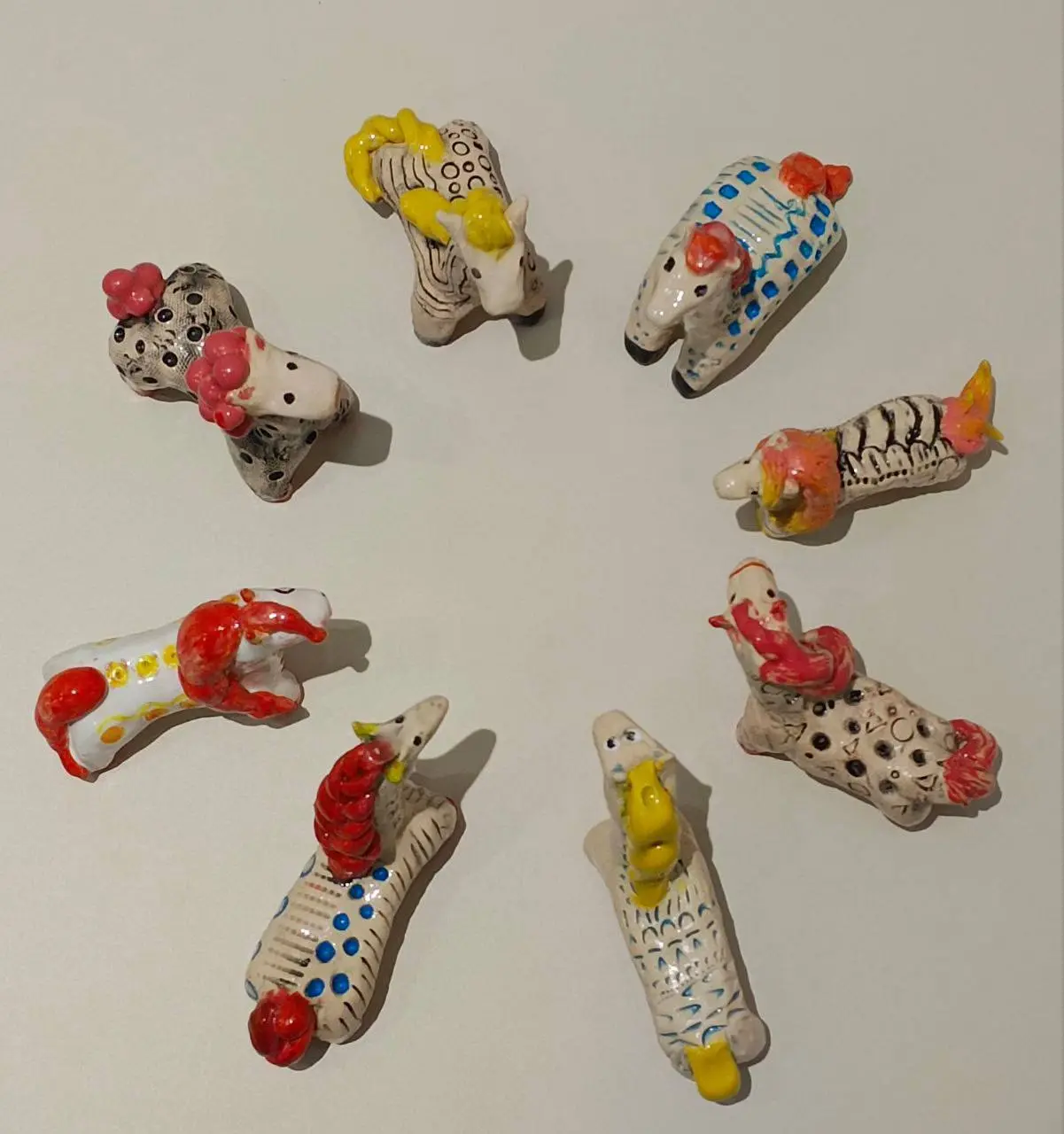 Мастер-класс по керамике на тему символ года - лошадка