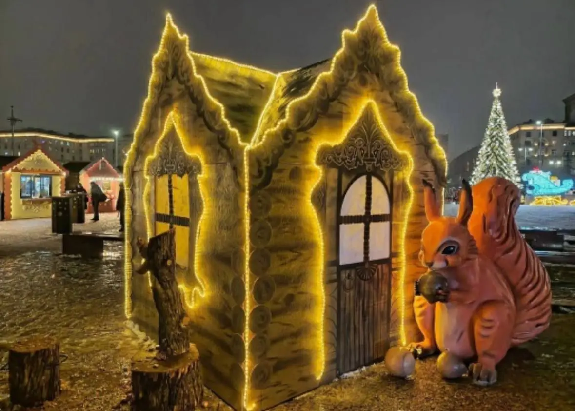 Зимняя ярмарка на тему Пушкинской зимы