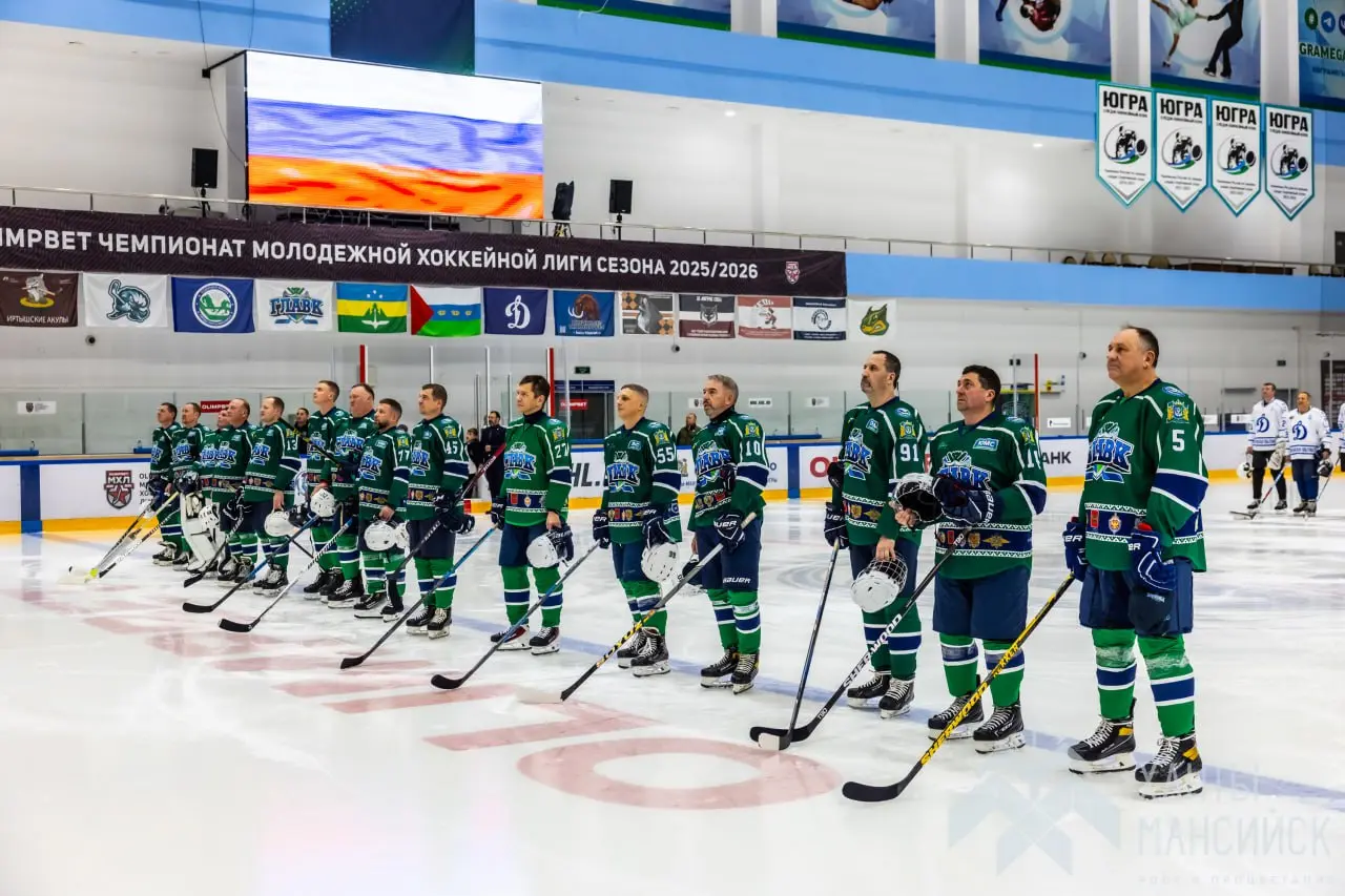 Товарищеская встреча хоккейных сборных