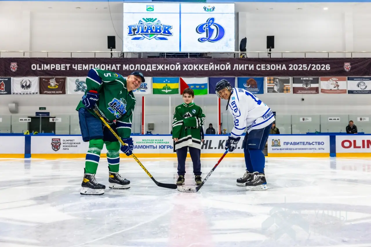 Товарищеская встреча хоккейных сборных