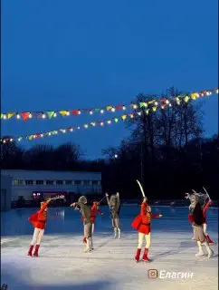 Балет Щелкунчик на катке