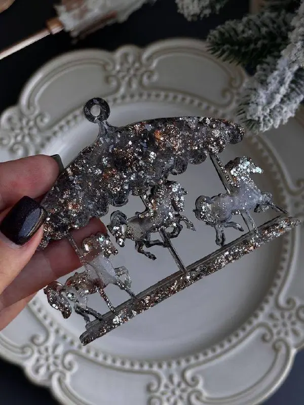 Мастер-класс по изготовлению ёлочных игрушек из эпоксидной смолы