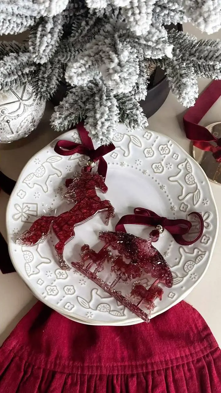 Мастер-класс по изготовлению ёлочных игрушек из эпоксидной смолы