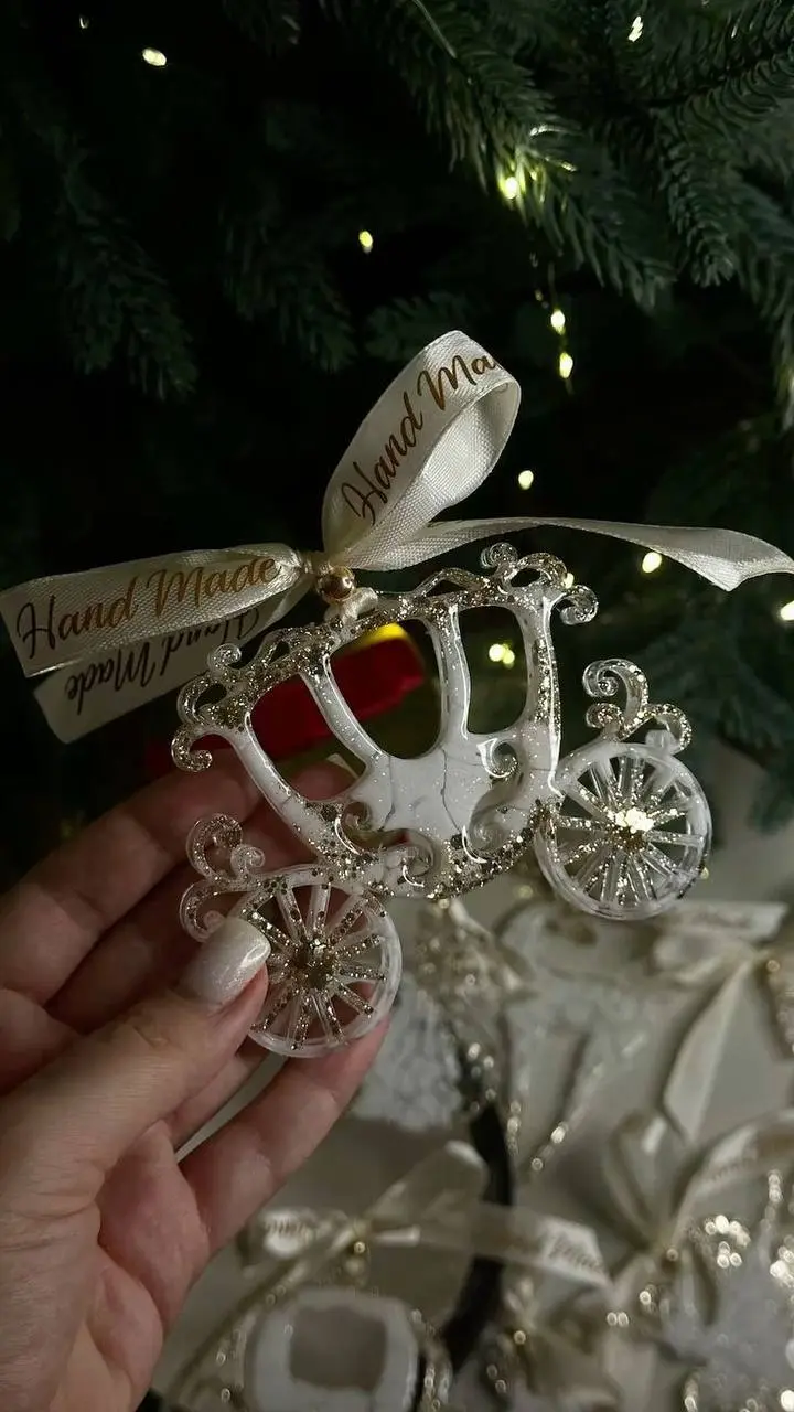 Мастер-класс по изготовлению ёлочных игрушек из эпоксидной смолы