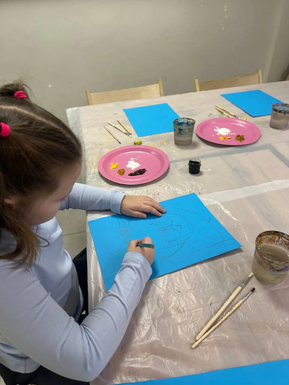 Мастер-класс по изо для детей