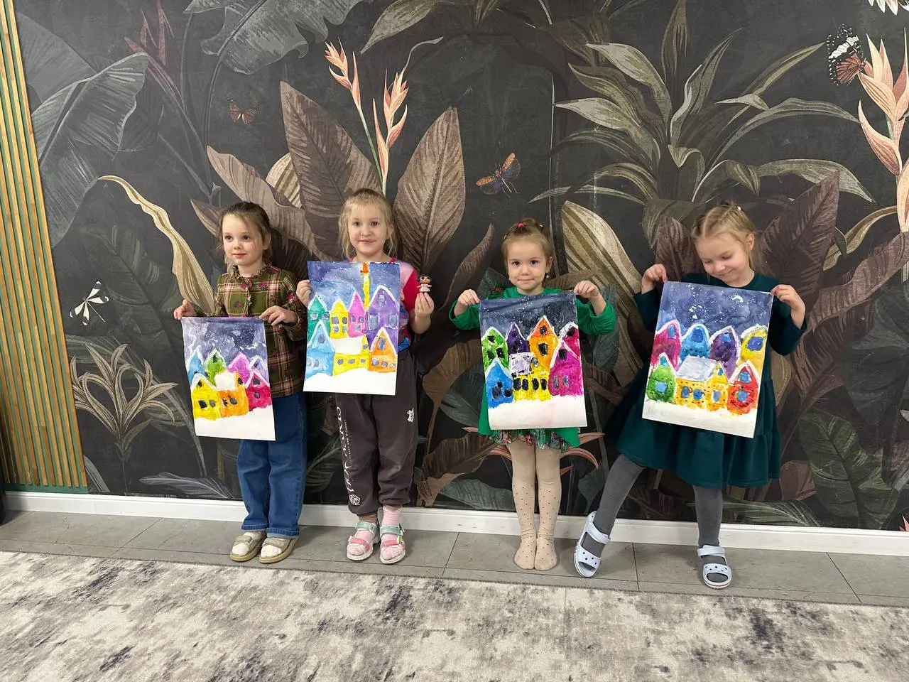 Мастер-класс по изо для детей