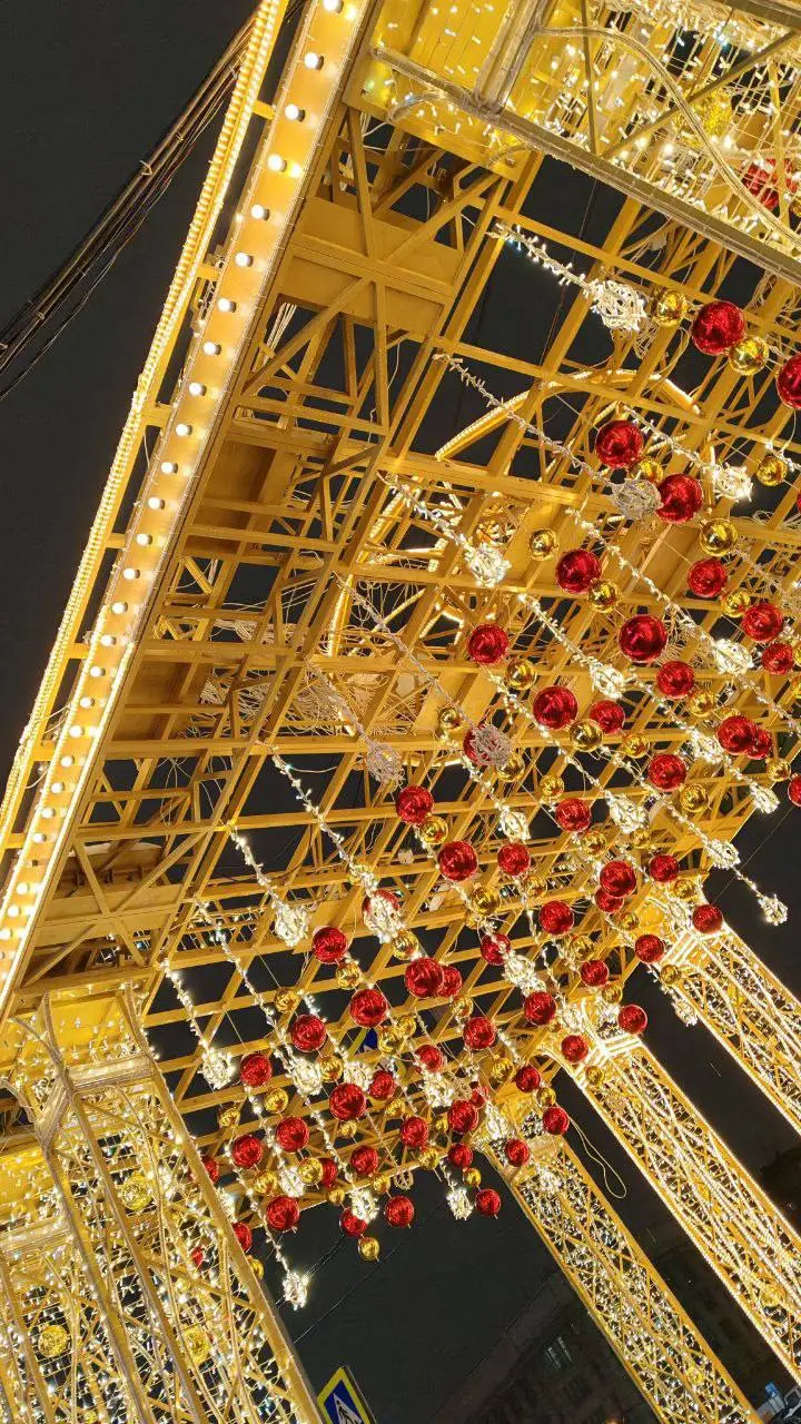 Праздничные новогодние гуляния в Новосибирске