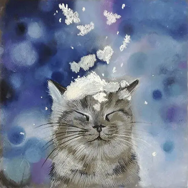 Мастер-класс по живописи масляной пастелью