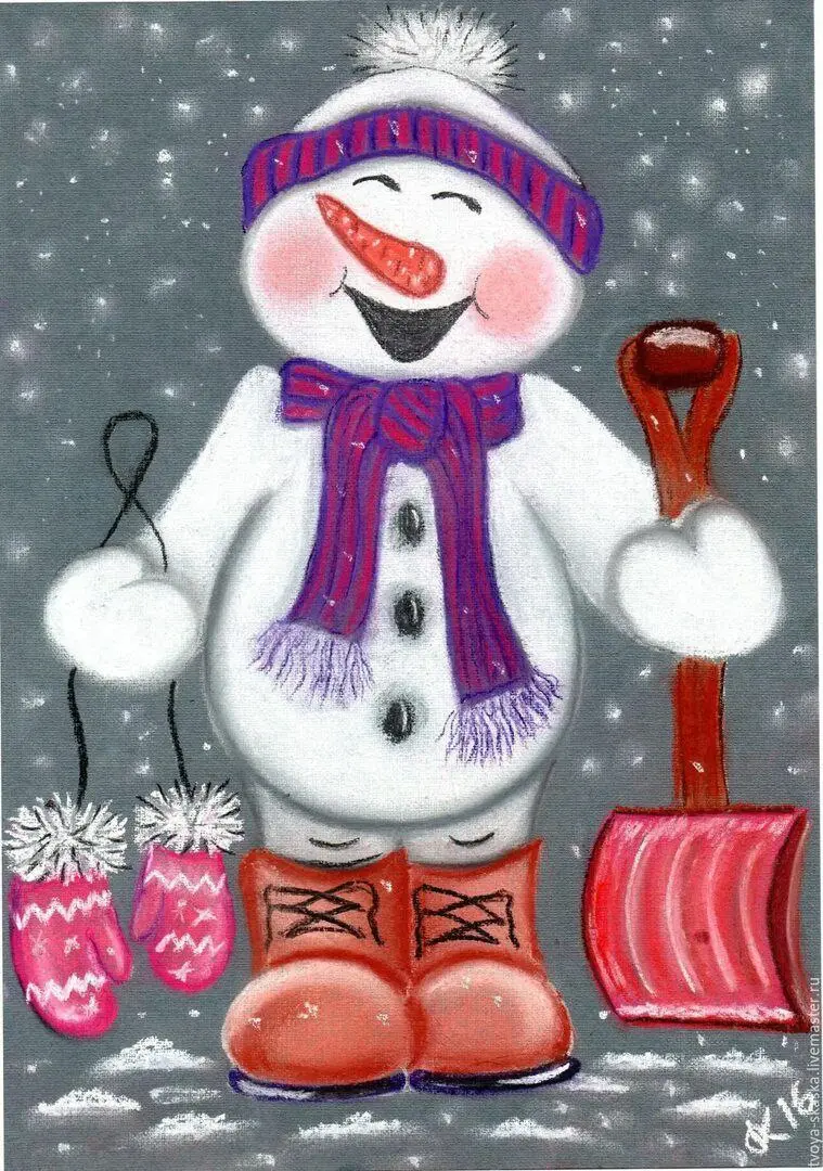 Мастер-класс по живописи масляной пастелью