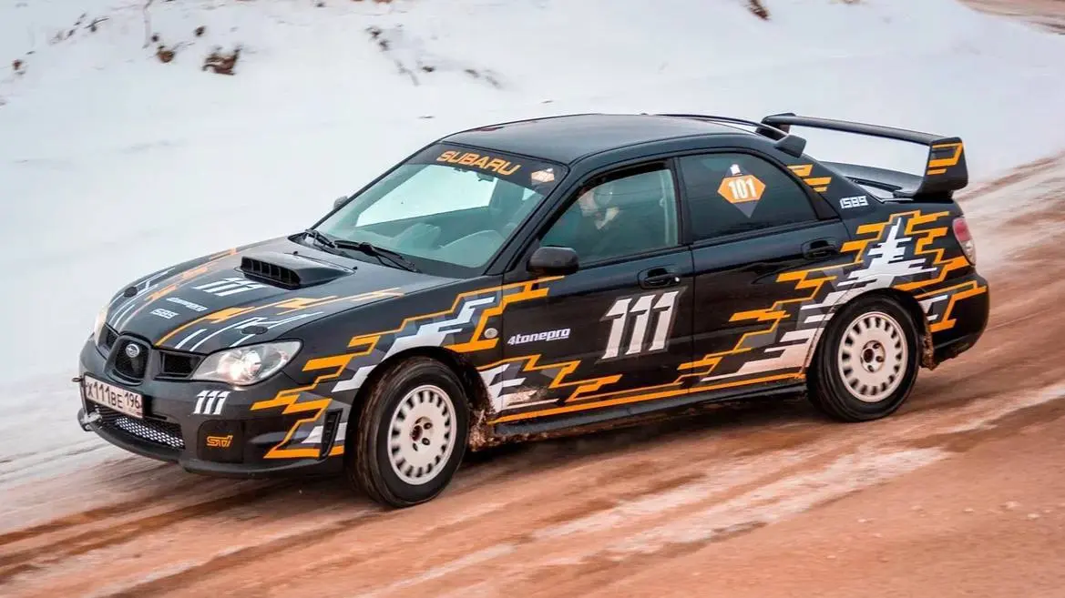 Зимние гонки по ралли-спринту