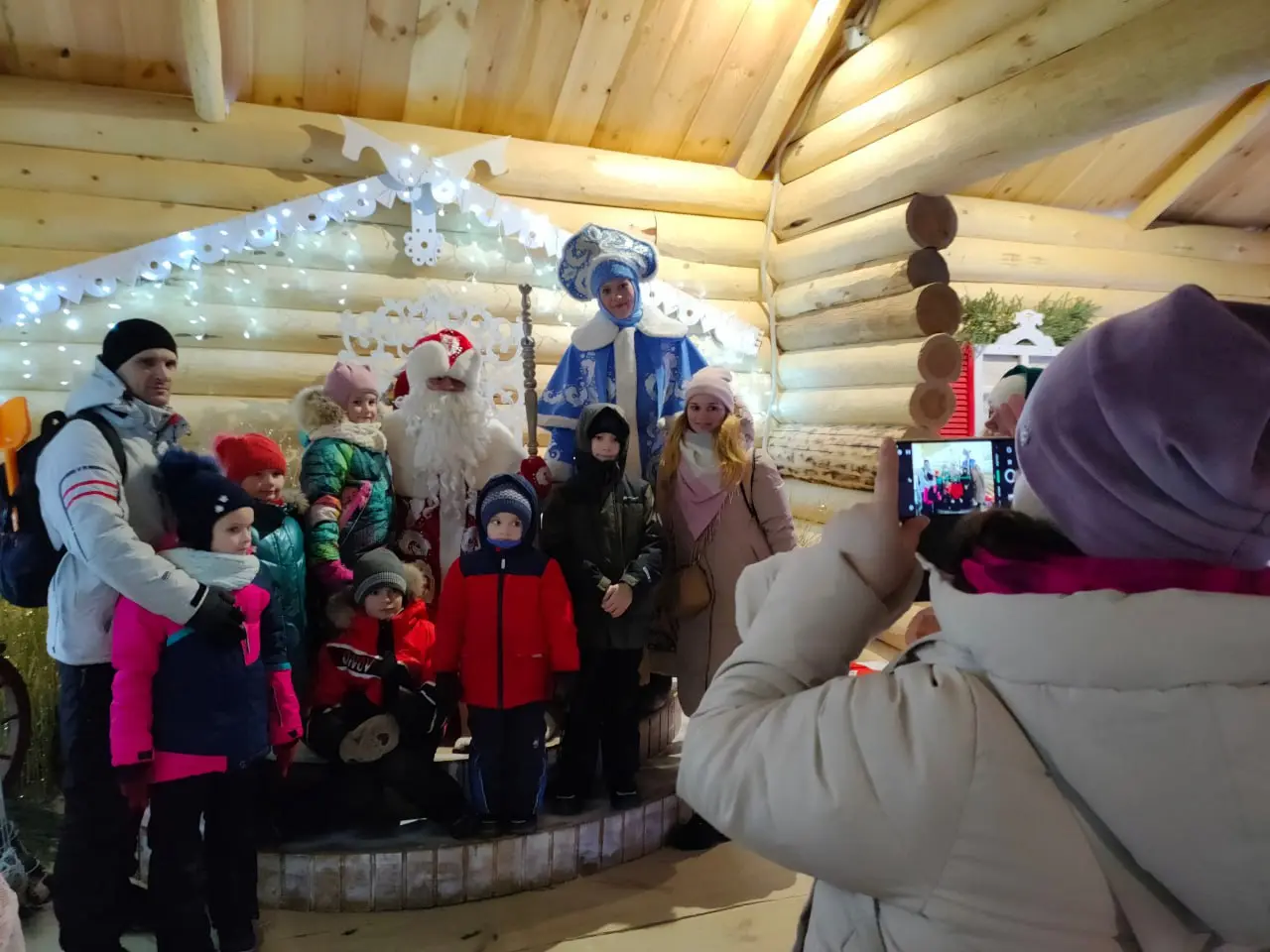 Открытие дома Деда Мороза в Малых Корелах