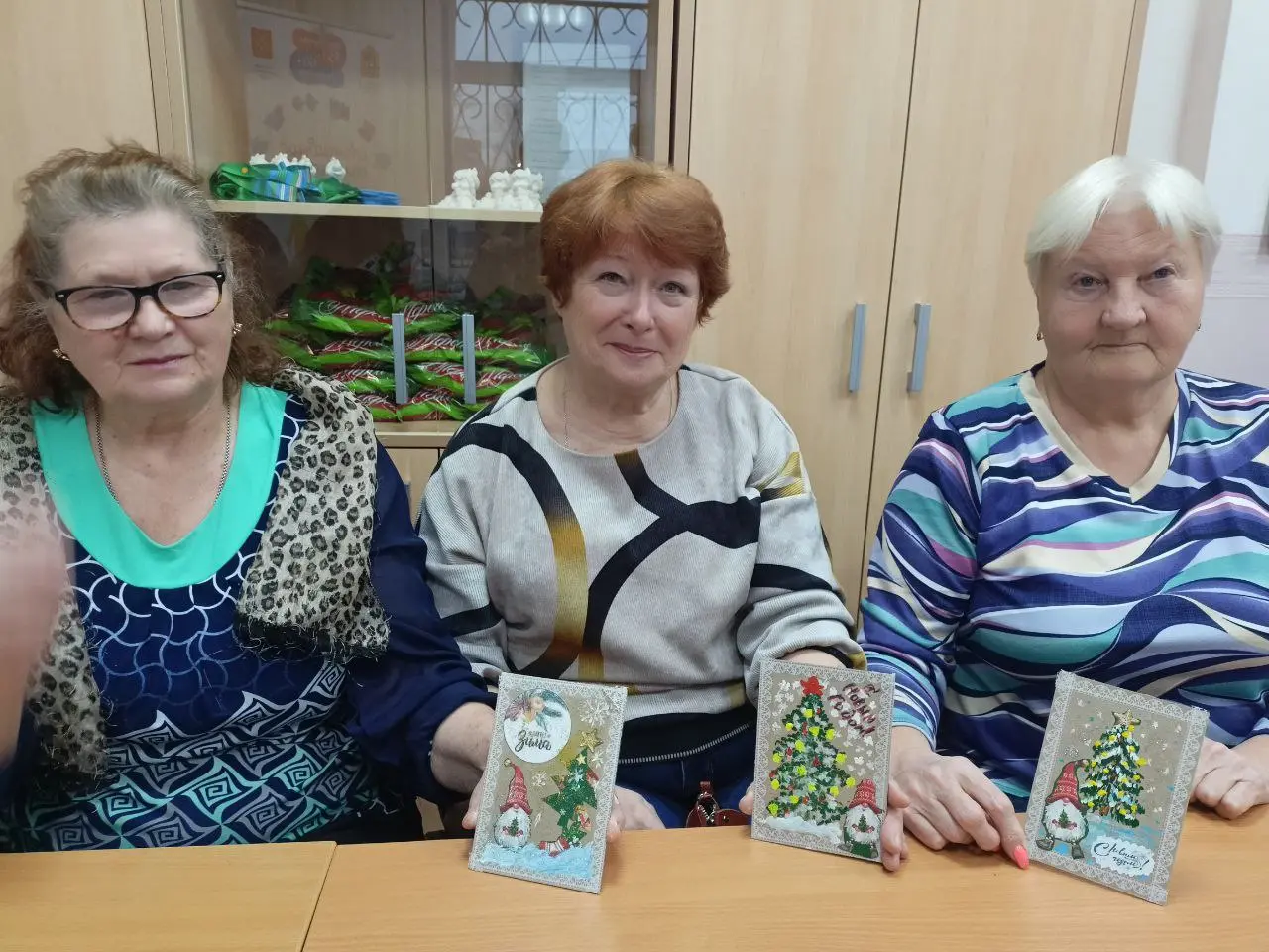 Мастер-класс по изготовлению новогодних открыток