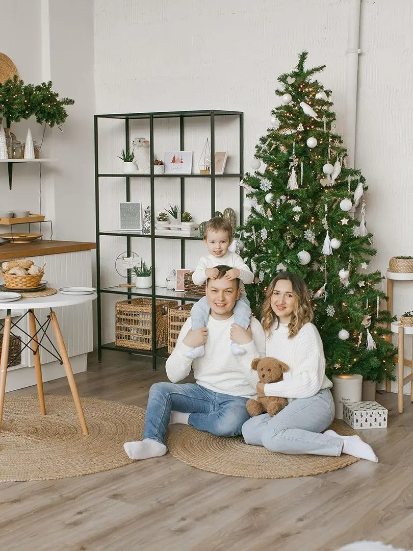 Фотосессия на тему новогодних праздников