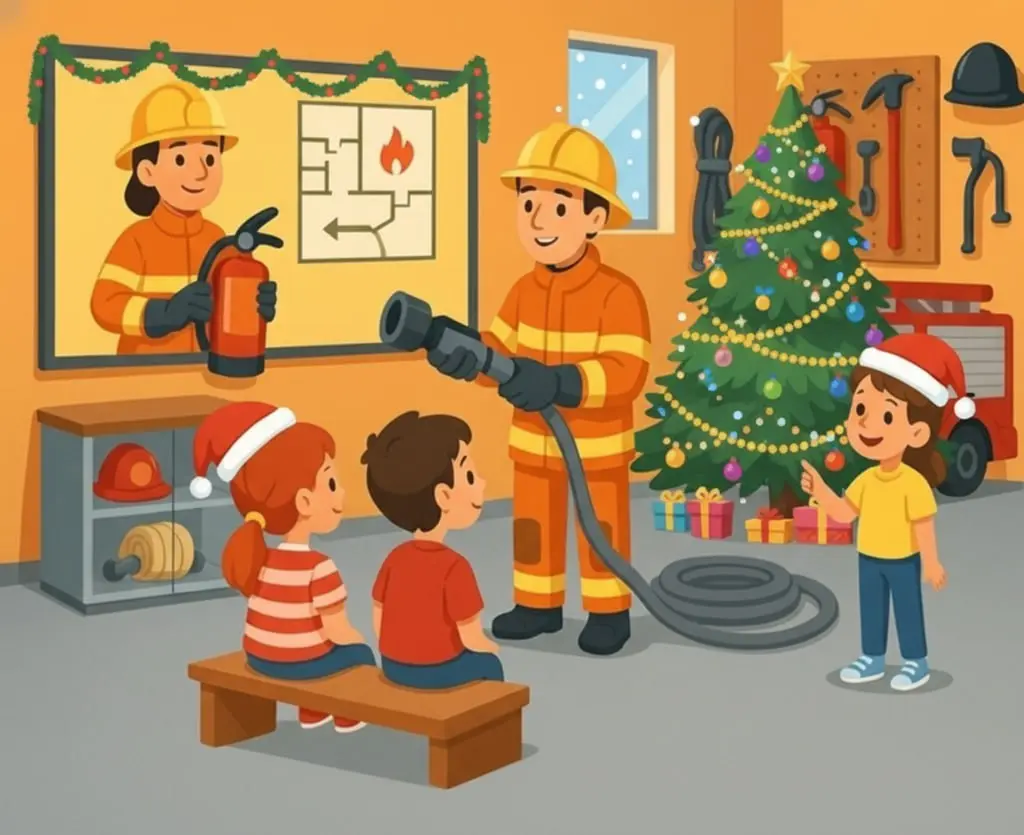 Бесплатная экскурсия по пожарной охране