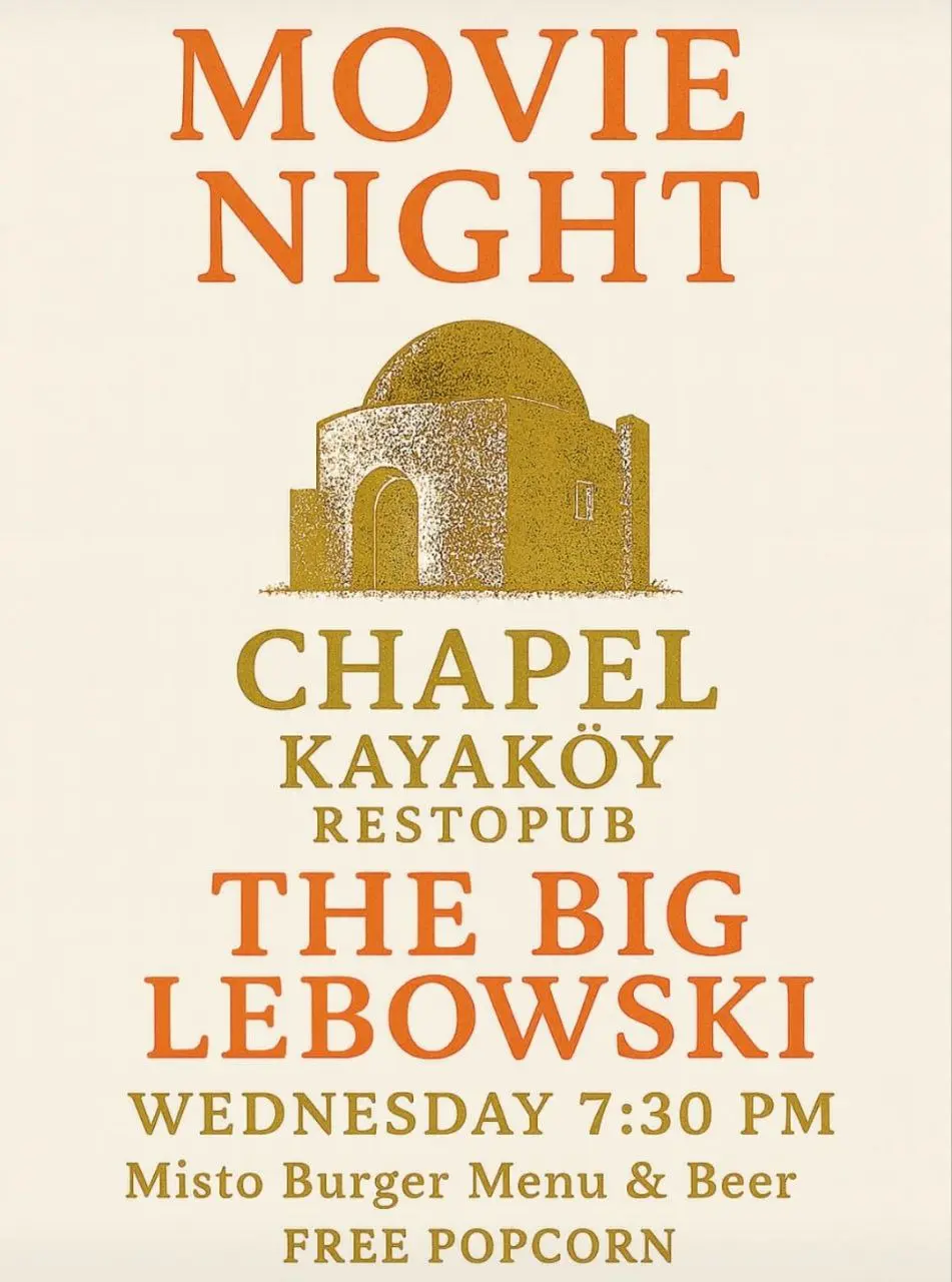 Кинопоказ в Chapel Kayaköy