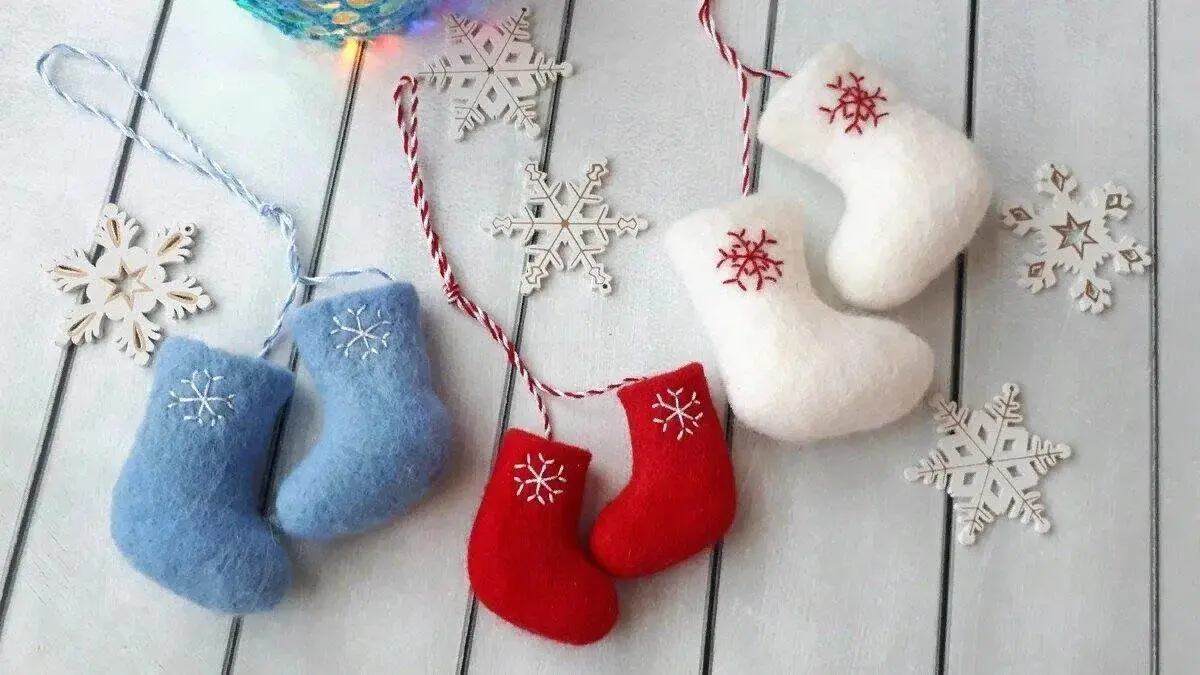 Мастер-класс по созданию новогодних валенок