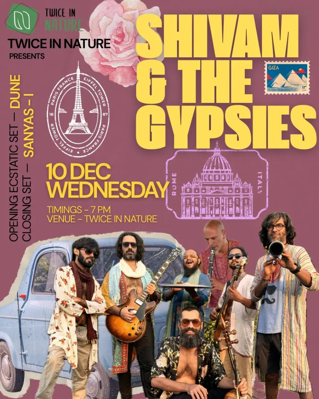 Концерт группы GIZA в Twice In Nature