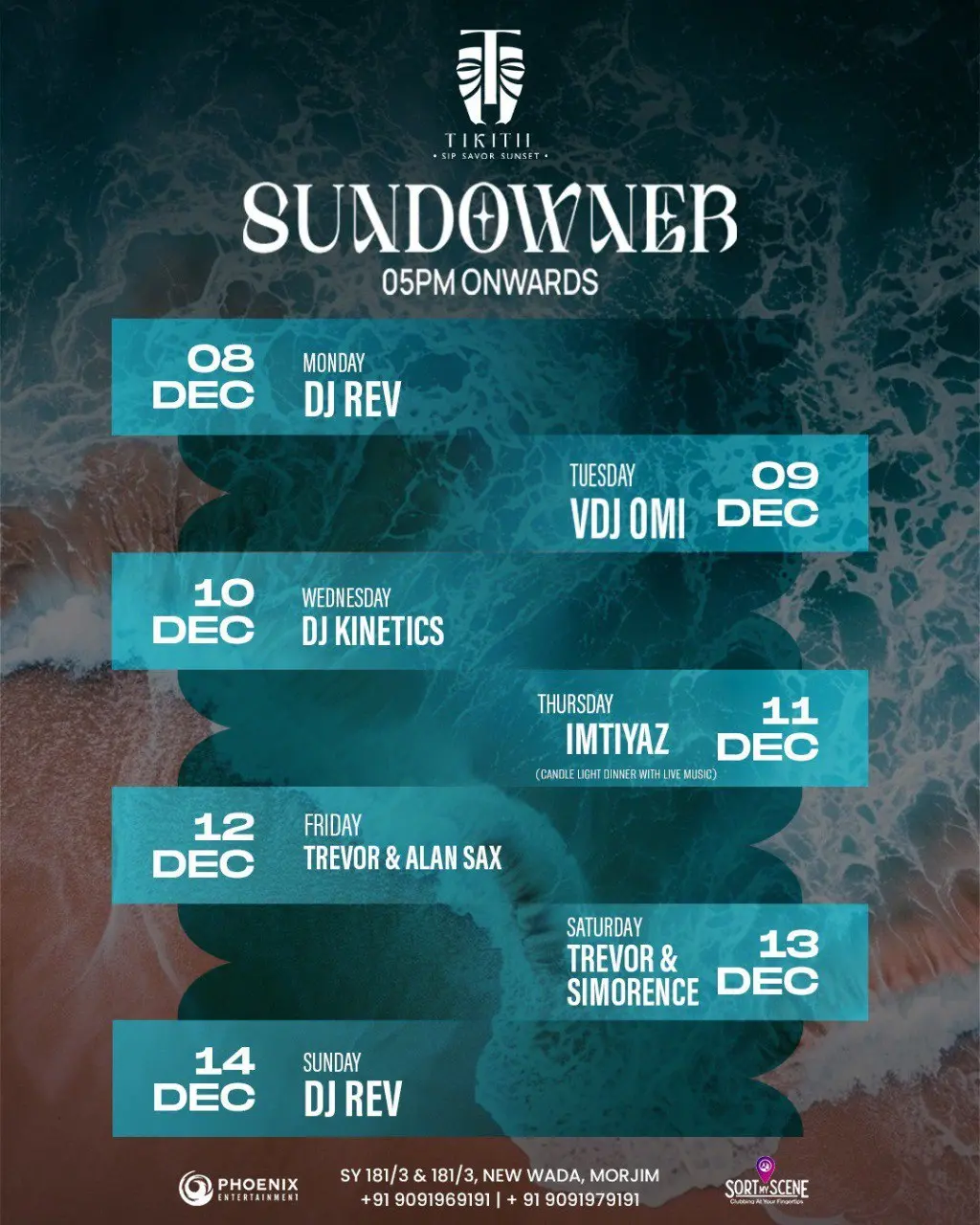 Вечеринки в Tikiti