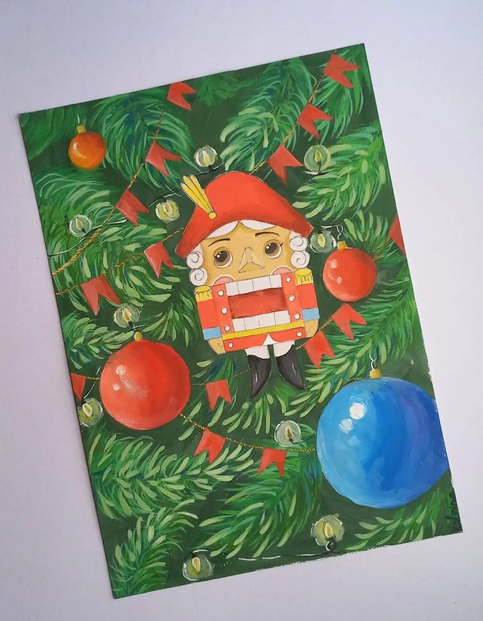 Мастер-класс по рисованию Щелкунчика