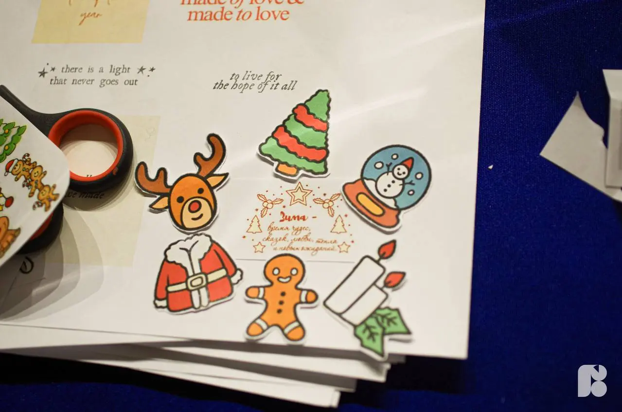 Волонтерский мастер-класс по созданию новогодних открыток