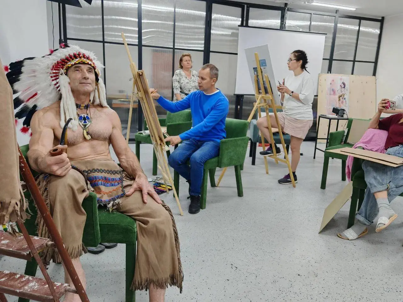 Практикум PROрисовать, зимнее арт-погружение