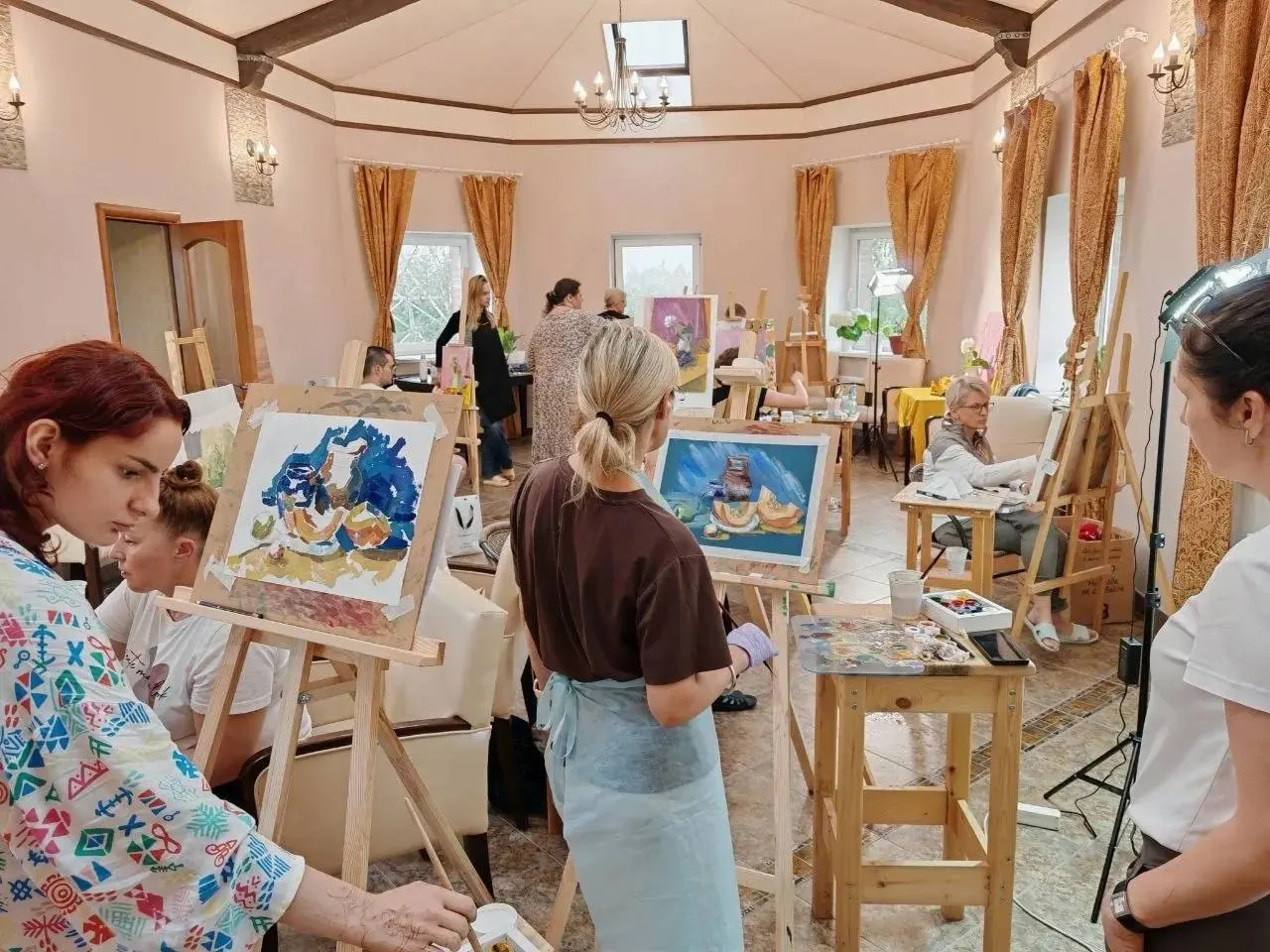 Практикум PROрисовать, зимнее арт-погружение