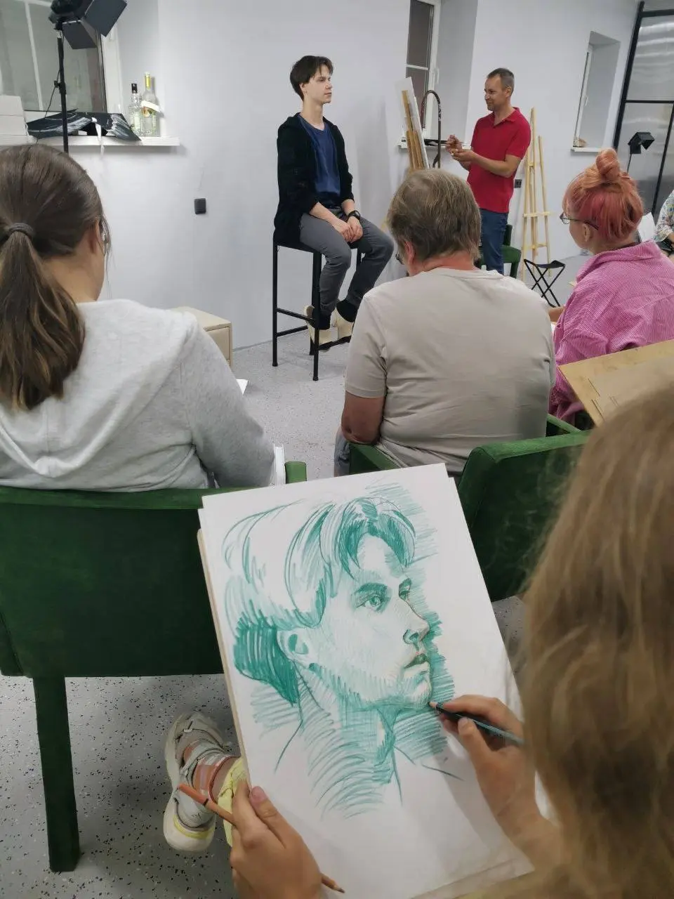 Практикум PROрисовать, зимнее арт-погружение