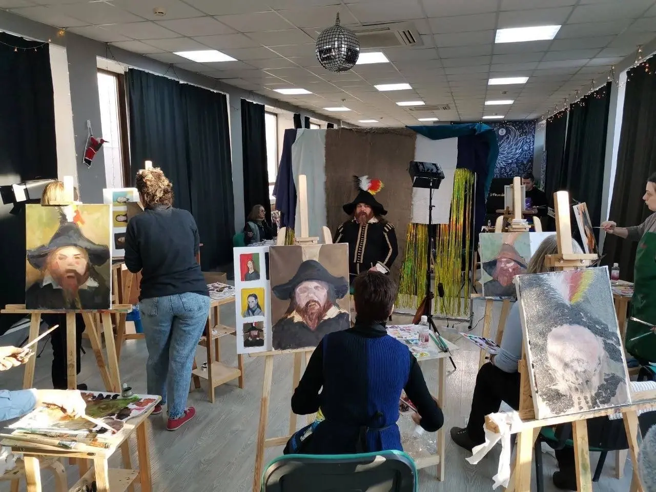 Практикум PROрисовать, зимнее арт-погружение