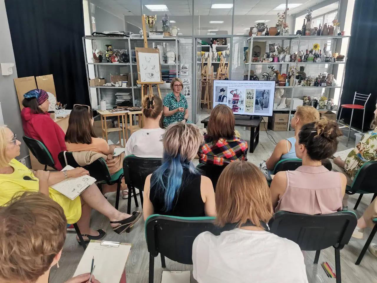 Практикум PROрисовать, зимнее арт-погружение