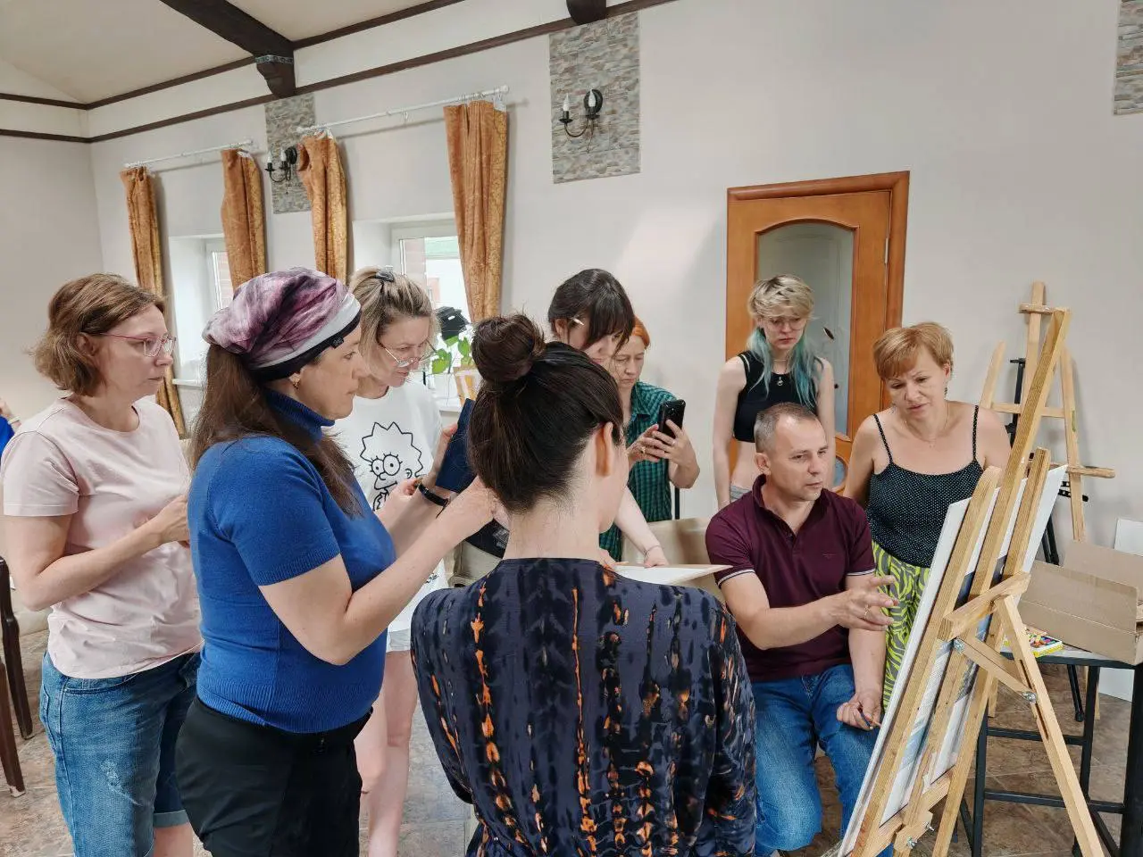 Практикум PROрисовать, зимнее арт-погружение