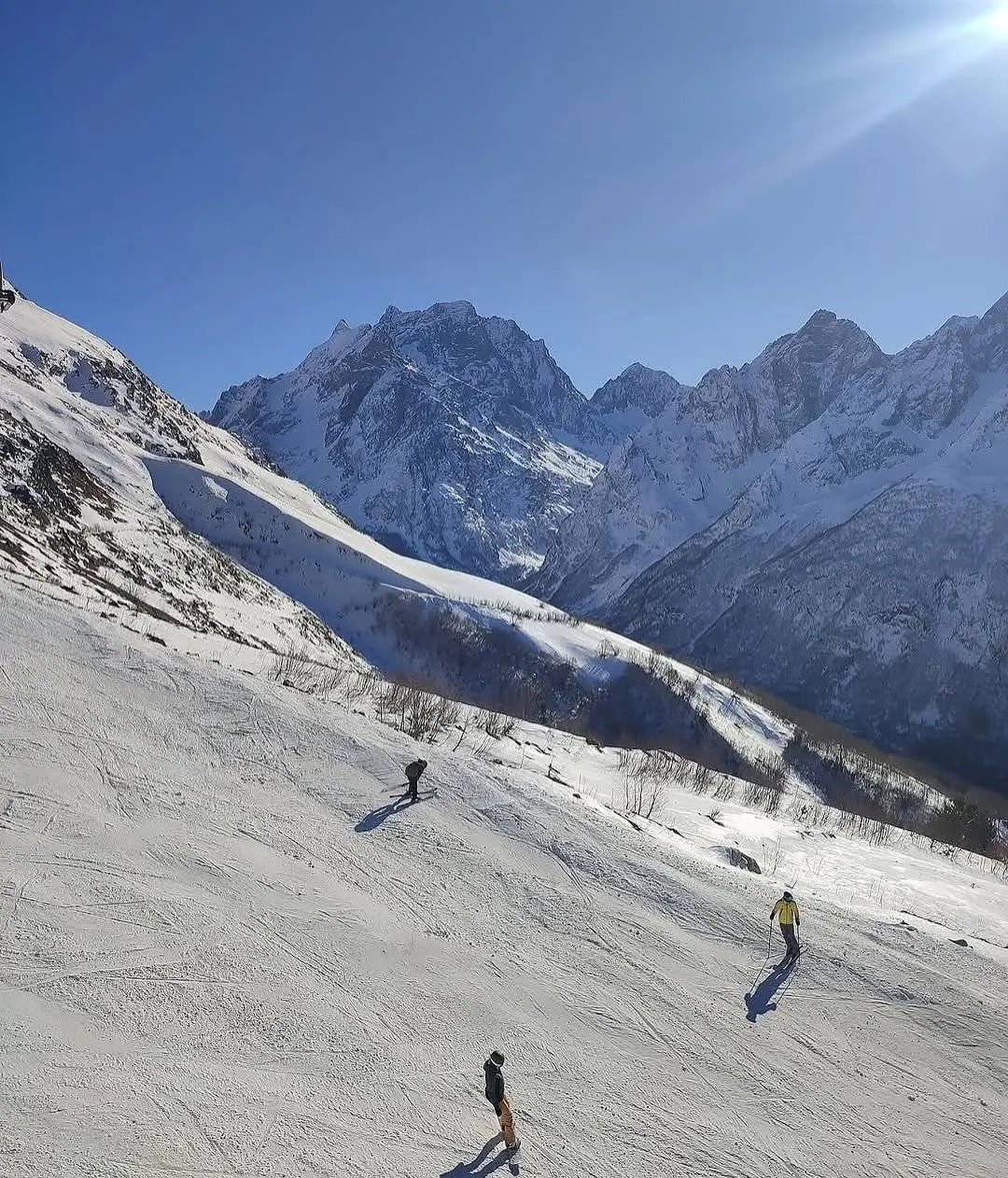 Поездка в зимнюю сказку Домбай