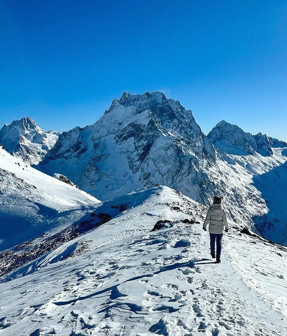 Поездка в зимнюю сказку Домбай