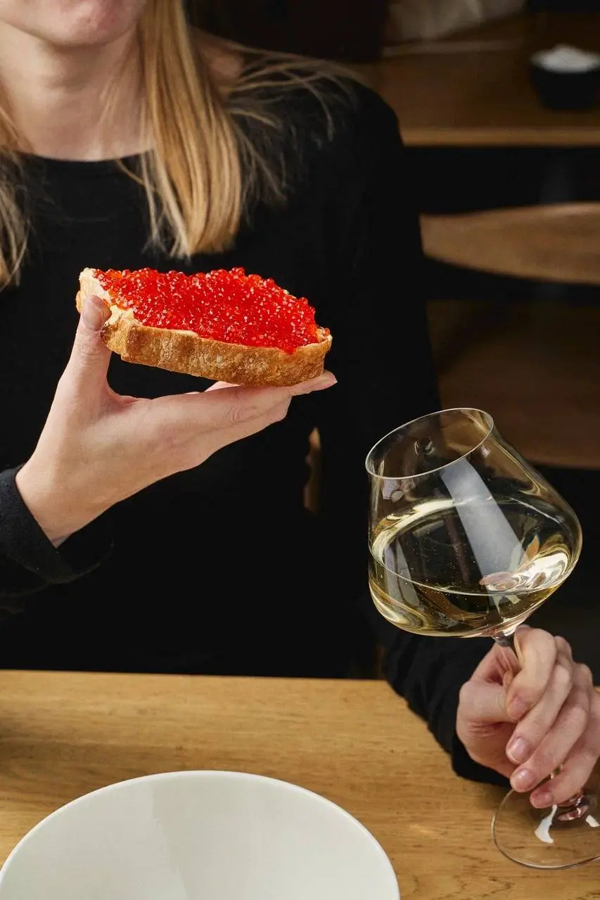 Дегустация новогодней еды в ресторане