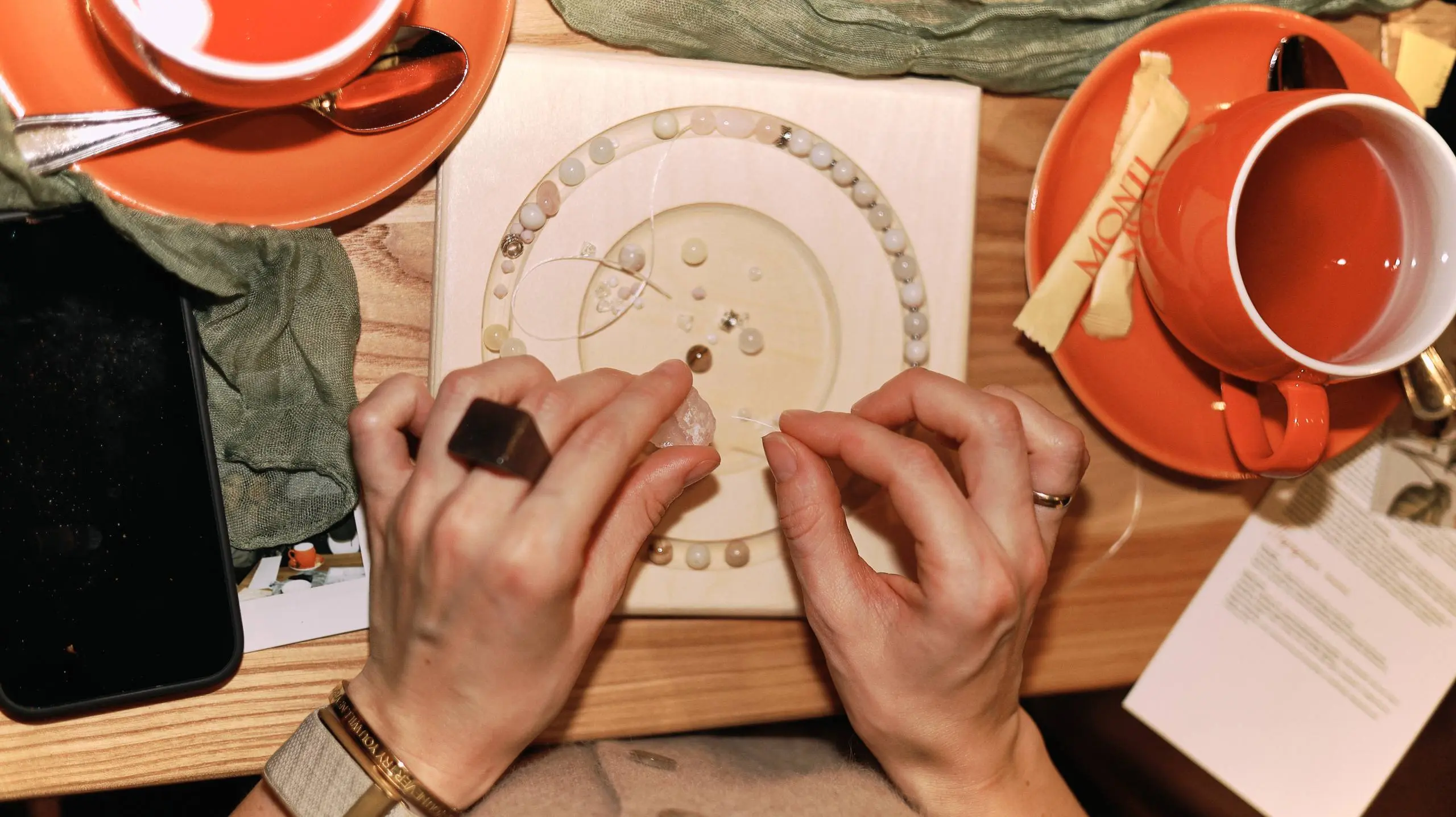 Мастер-класс по созданию браслетов из натуральных камней