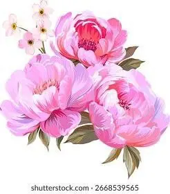 Мастер-класс по рисованию пионов