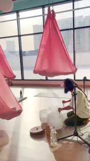 Звуковой сеанс в гамаках