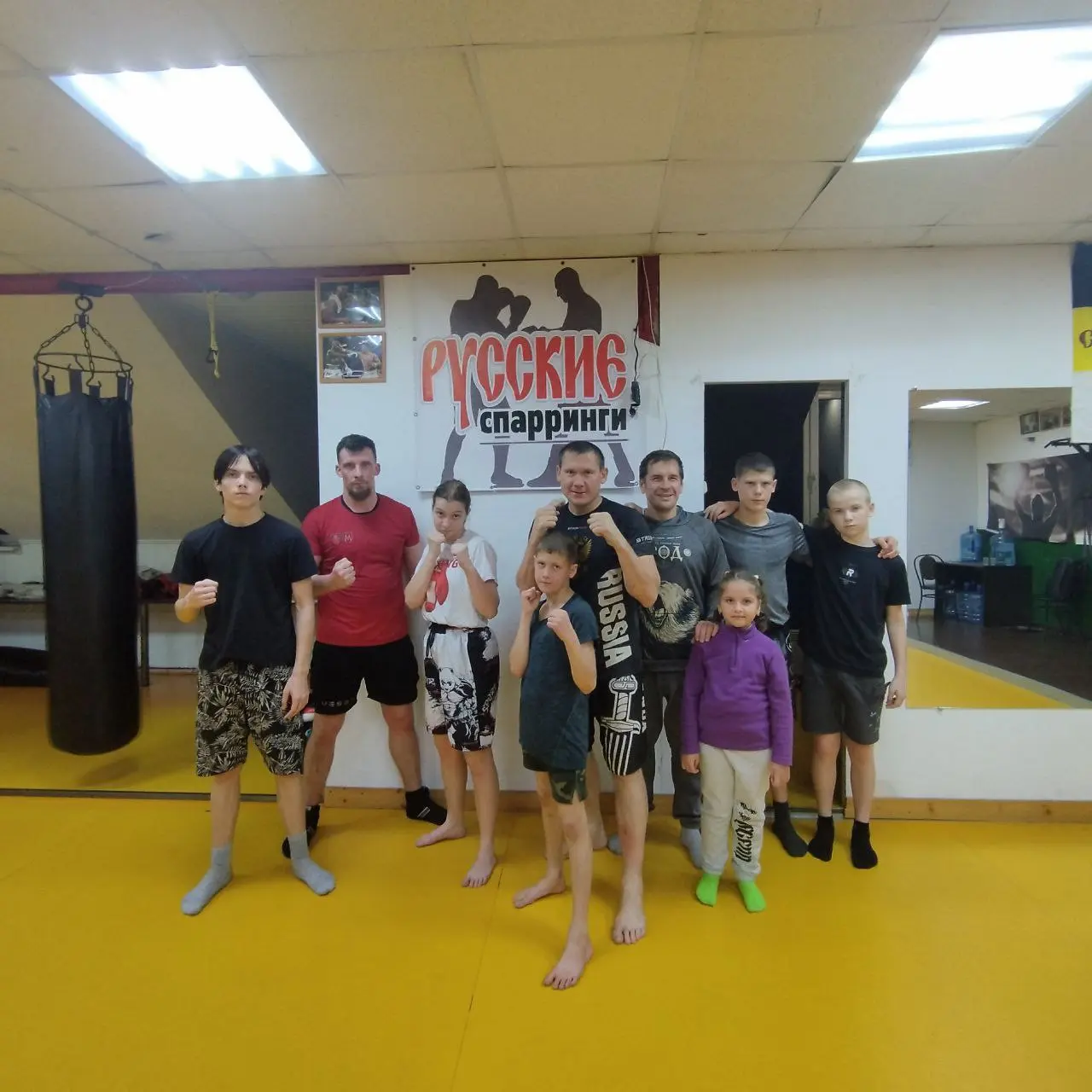 Тренировка по боксу от Русские Спарринги
