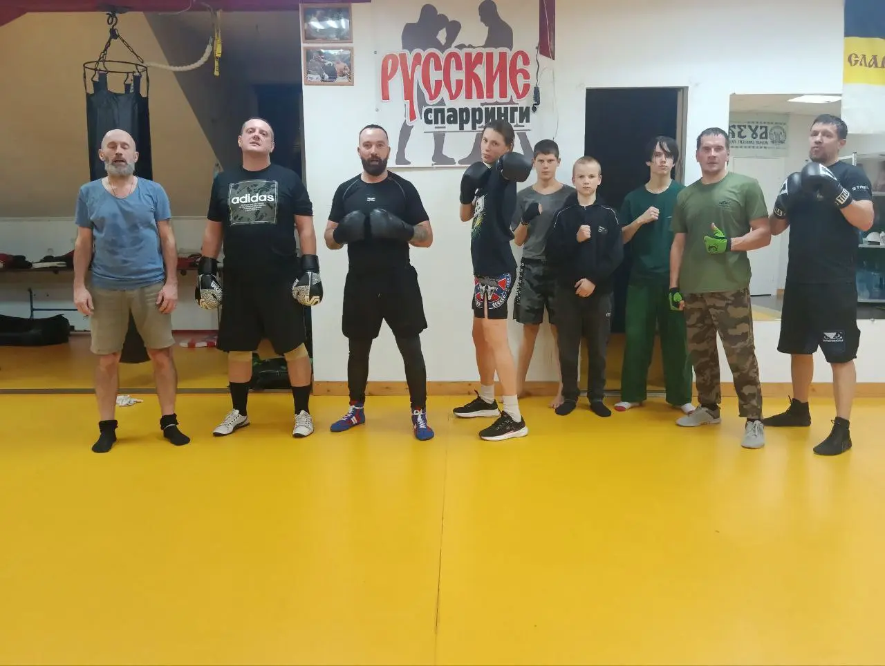 Тренировка по боксу от Русские Спарринги